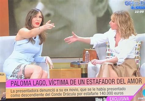 paloma lago y emma garcia|Emma García frena en seco a Paloma Lago por su polémica